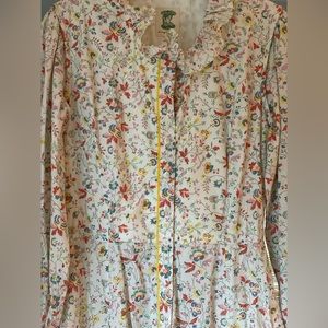Worn once, Daydress dress in floral print with optional sash